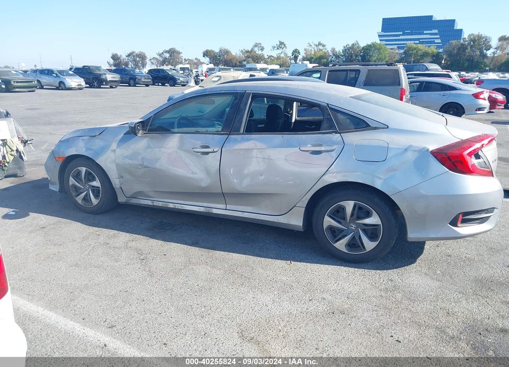 2020 HONDA CIVIC LX VIN: 2HGFC2F68LH552095