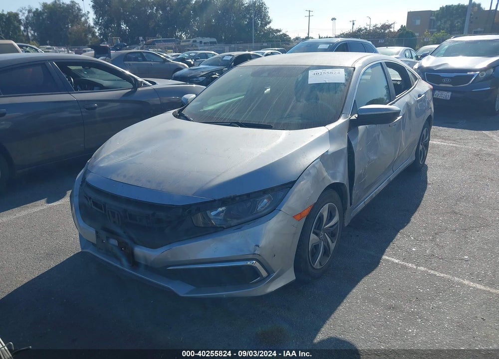 2020 HONDA CIVIC LX VIN: 2HGFC2F68LH552095