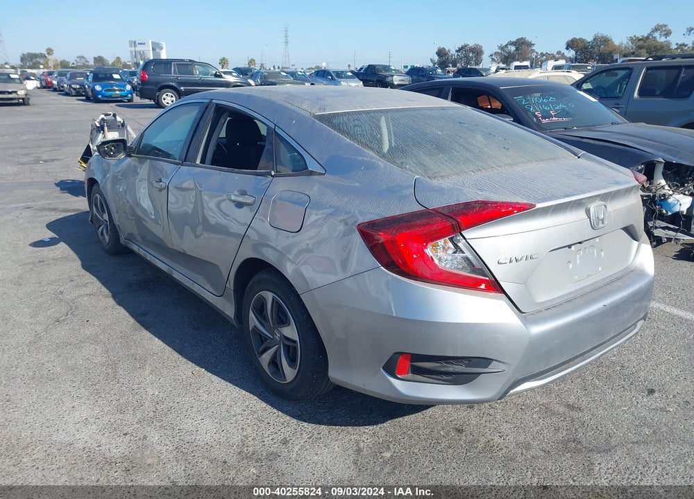 2020 HONDA CIVIC LX VIN: 2HGFC2F68LH552095