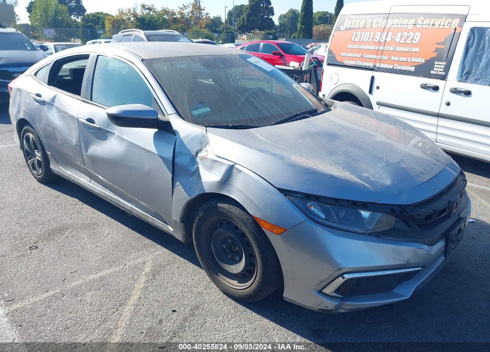 2020 HONDA CIVIC LX VIN: 2HGFC2F68LH552095