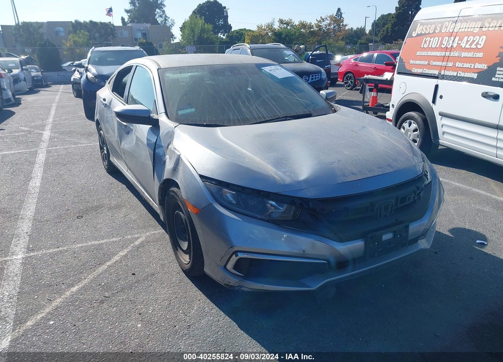 2020 HONDA CIVIC LX VIN: 2HGFC2F68LH552095