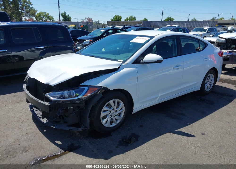 2018 HYUNDAI ELANTRA SE VIN: 5NPD74LF1JH325460