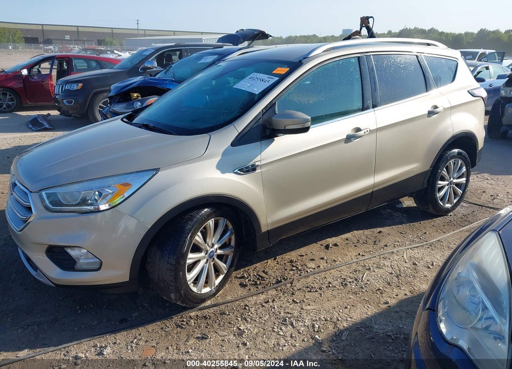 2017 FORD ESCAPE TITANIUM VIN: 1FMCU0JDXHUE05821