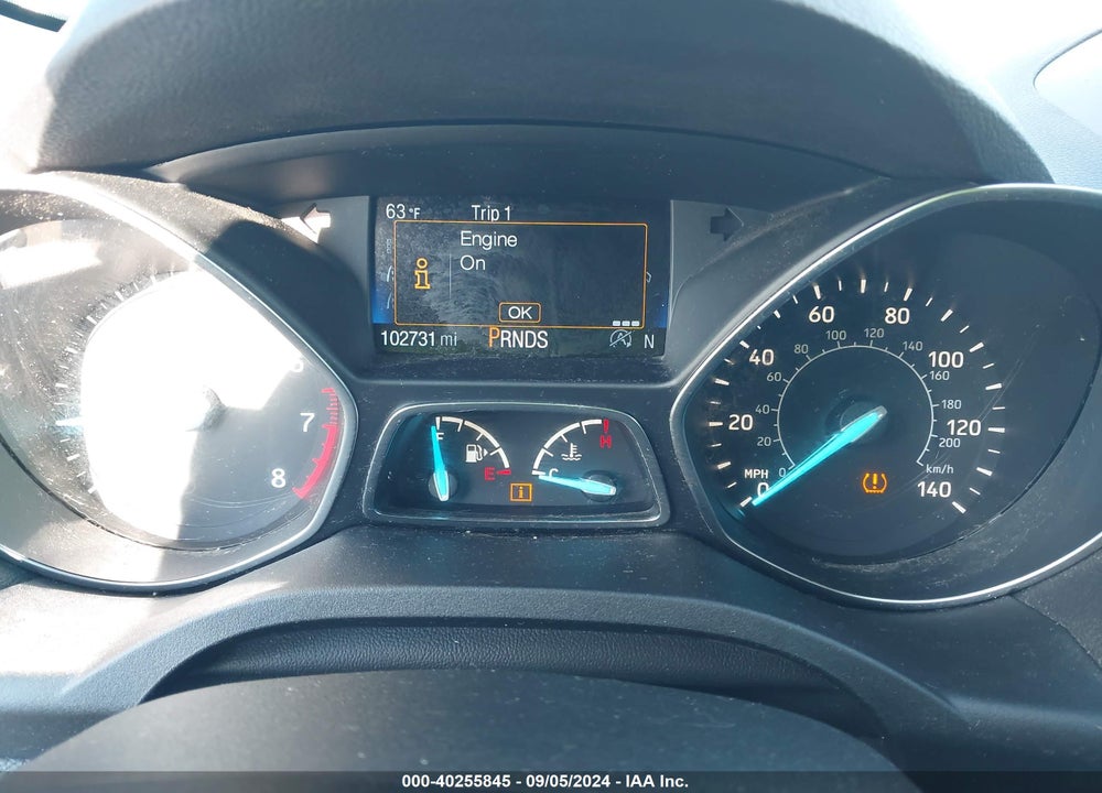 2017 FORD ESCAPE TITANIUM VIN: 1FMCU0JDXHUE05821
