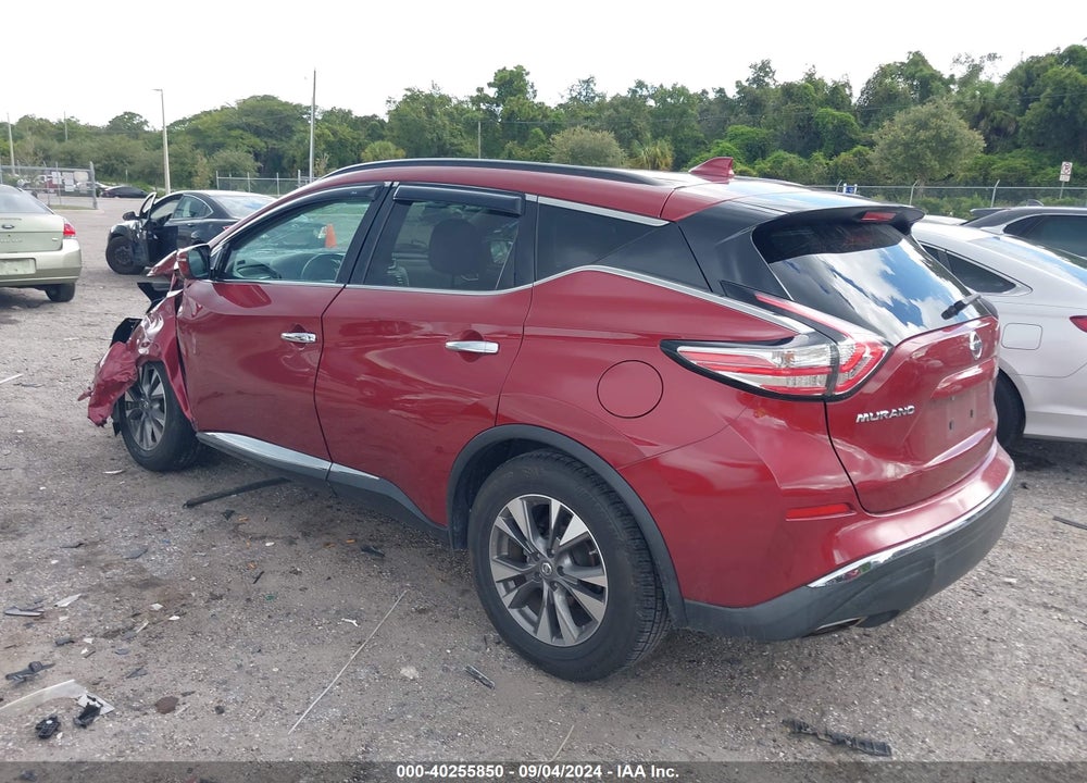 2018 NISSAN MURANO SV VIN: 5N1AZ2MG8JN110548