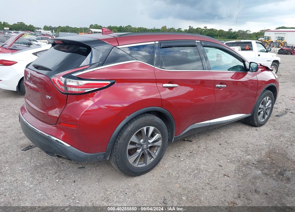 2018 NISSAN MURANO SV VIN: 5N1AZ2MG8JN110548