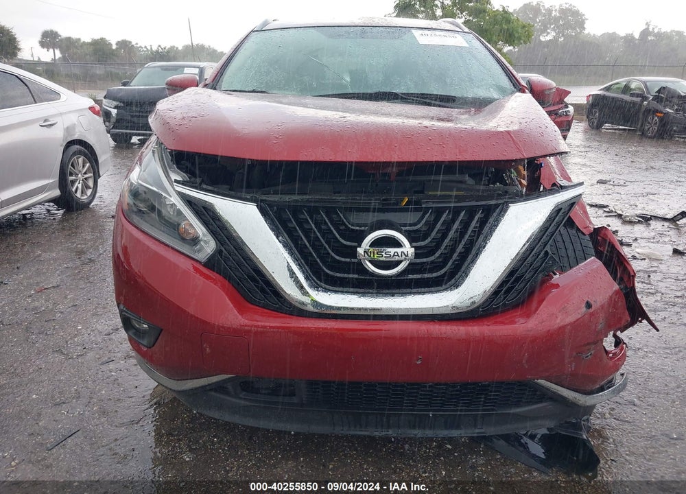 2018 NISSAN MURANO SV VIN: 5N1AZ2MG8JN110548