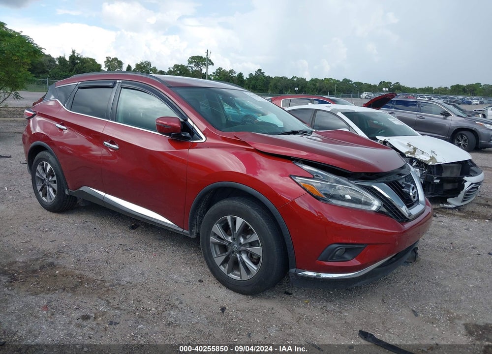 2018 NISSAN MURANO SV VIN: 5N1AZ2MG8JN110548