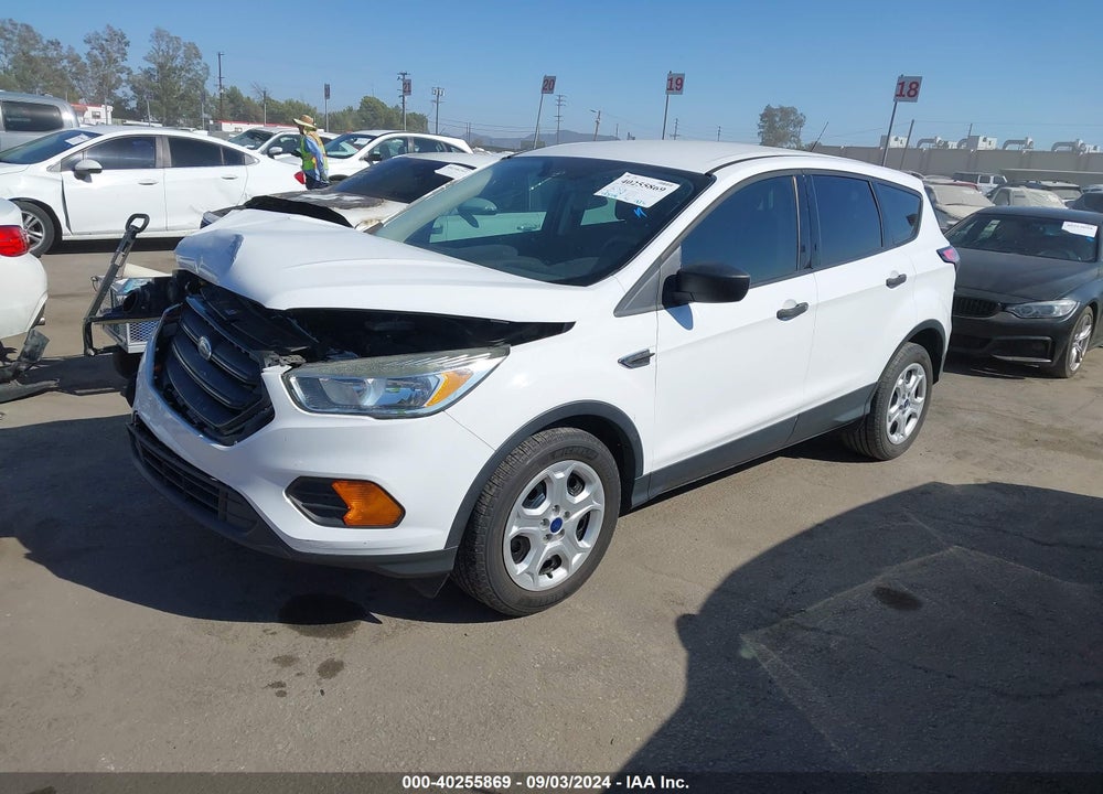 2017 FORD ESCAPE S VIN: 1FMCU0F73HUA82750