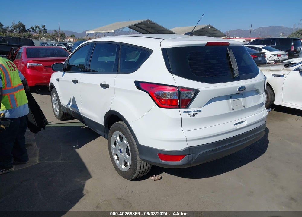 2017 FORD ESCAPE S VIN: 1FMCU0F73HUA82750