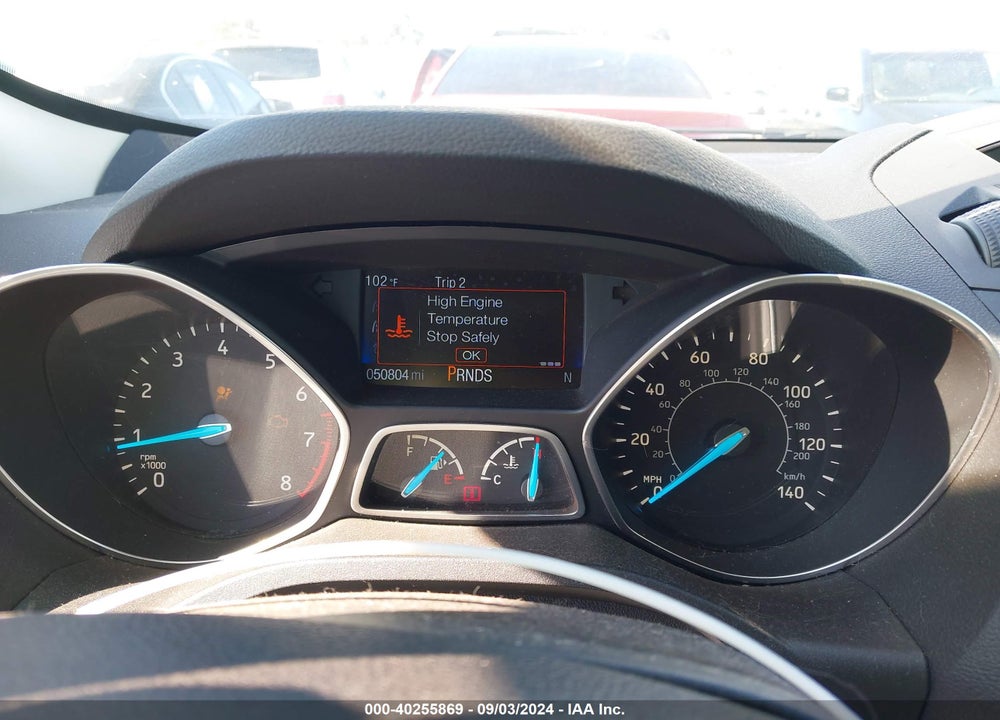 2017 FORD ESCAPE S VIN: 1FMCU0F73HUA82750
