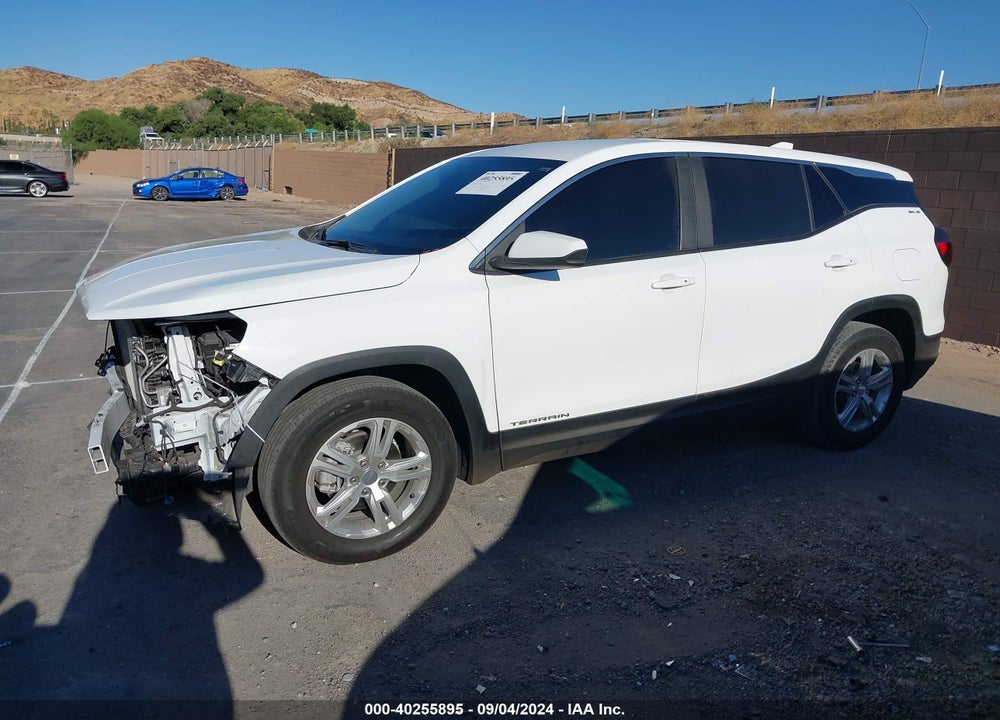 2022 GMC TERRAIN FWD SLE VIN: 3GKALMEV9NL166247