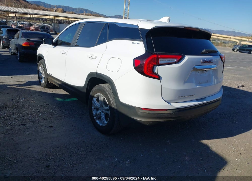 2022 GMC TERRAIN FWD SLE VIN: 3GKALMEV9NL166247