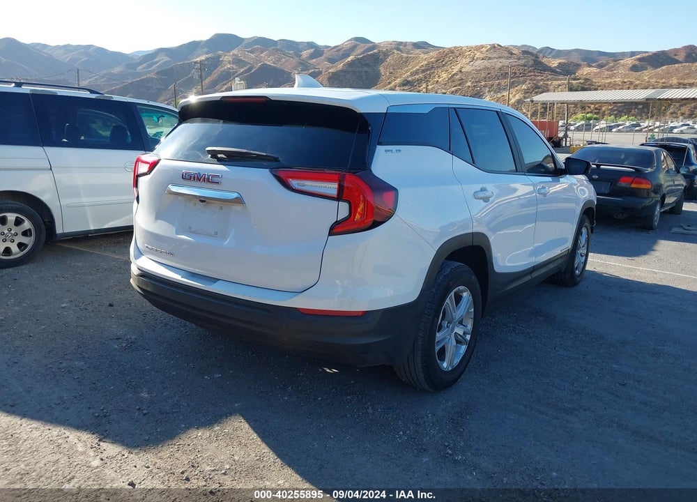 2022 GMC TERRAIN FWD SLE VIN: 3GKALMEV9NL166247