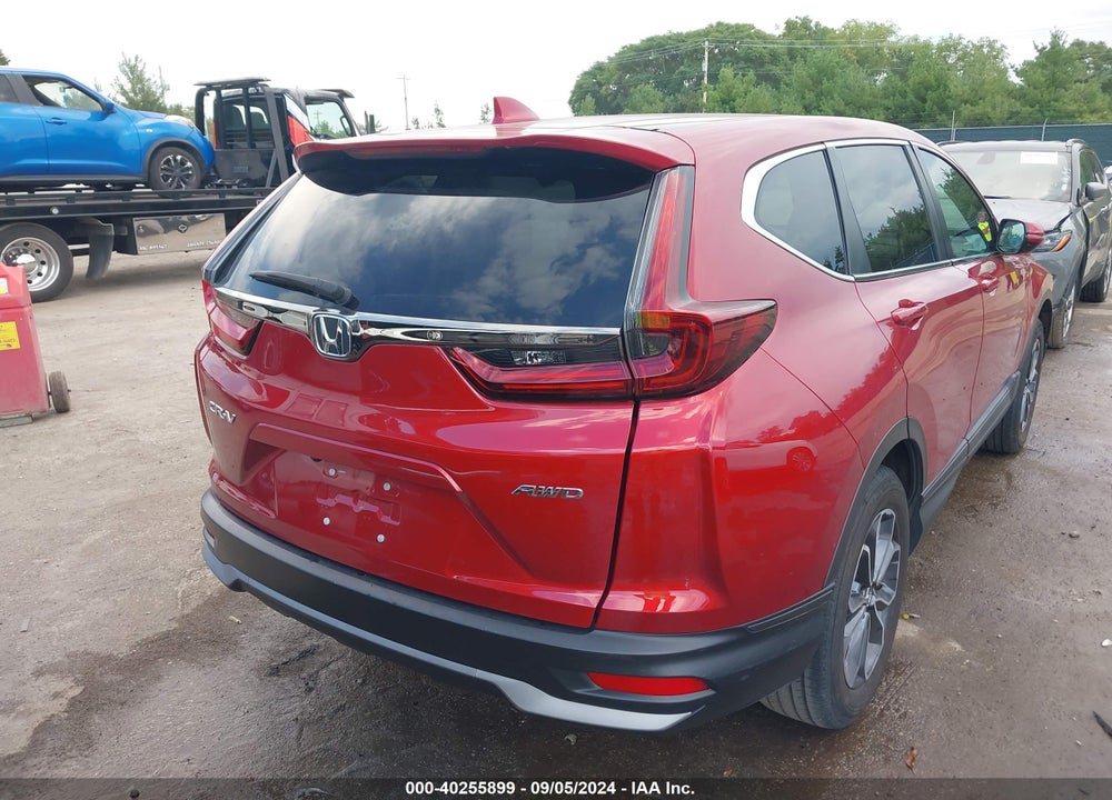 2022 HONDA CR-V AWD EX VIN: 7FARW2H53NE043889