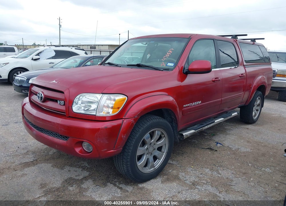 2005 TOYOTA TUNDRA LIMITED V8 VIN: 5TBET38145S470587