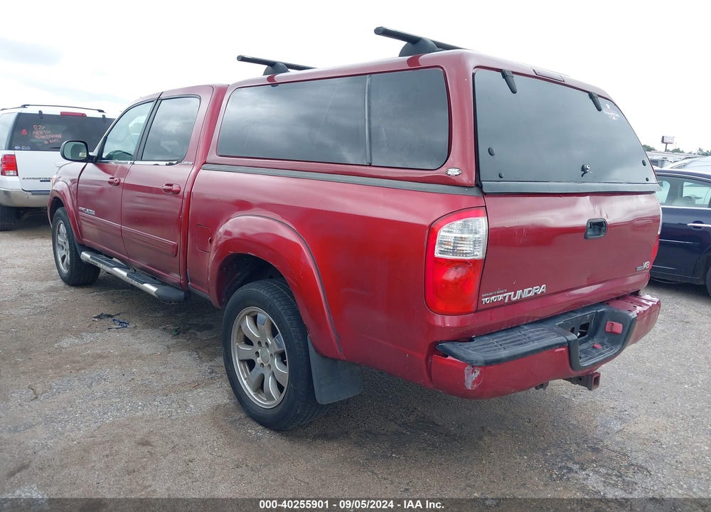 2005 TOYOTA TUNDRA LIMITED V8 VIN: 5TBET38145S470587