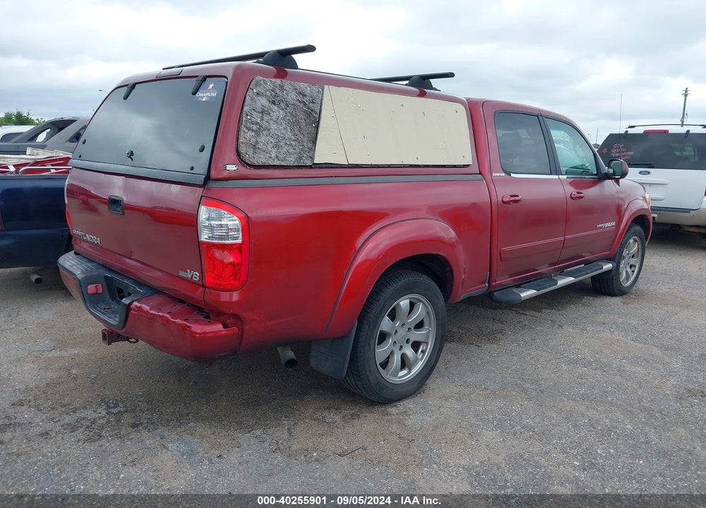 2005 TOYOTA TUNDRA LIMITED V8 VIN: 5TBET38145S470587