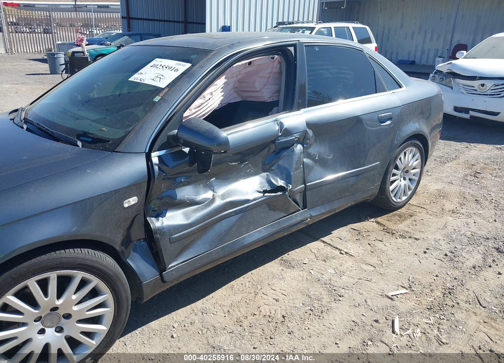 2006 AUDI A4 2.0T VIN: WAUDF78E56A050126