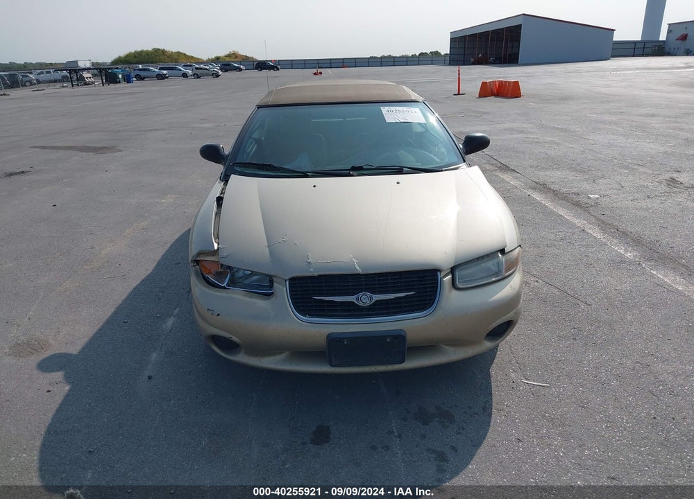 1999 CHRYSLER SEBRING JX VIN: 3C3EL45H1XT589483