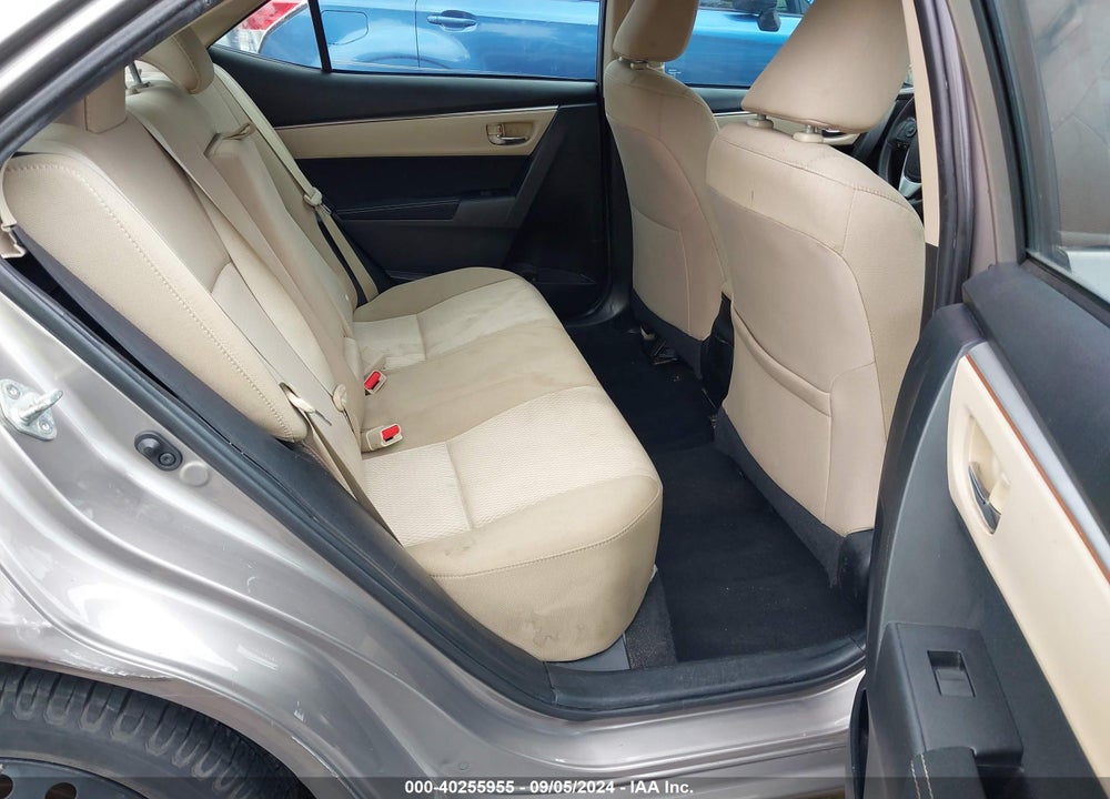 2015 TOYOTA COROLLA LE VIN: 5YFBURHEXFP279277