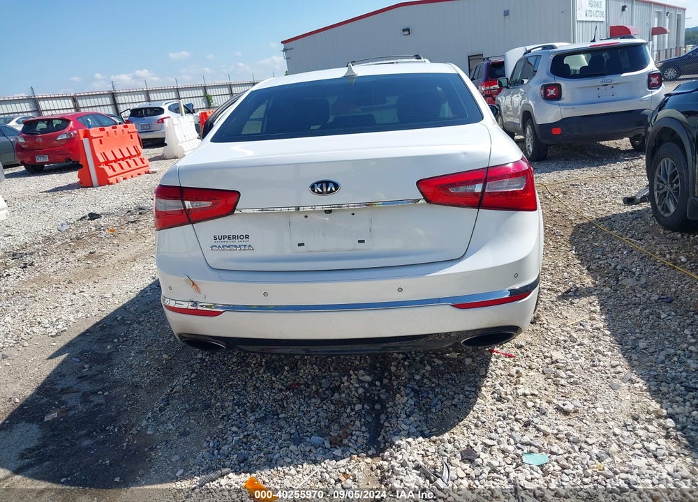 2014 KIA CADENZA PREMIUM VIN: KNALN4D78E5134811