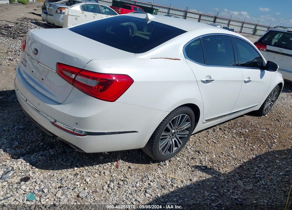 2014 KIA CADENZA PREMIUM VIN: KNALN4D78E5134811