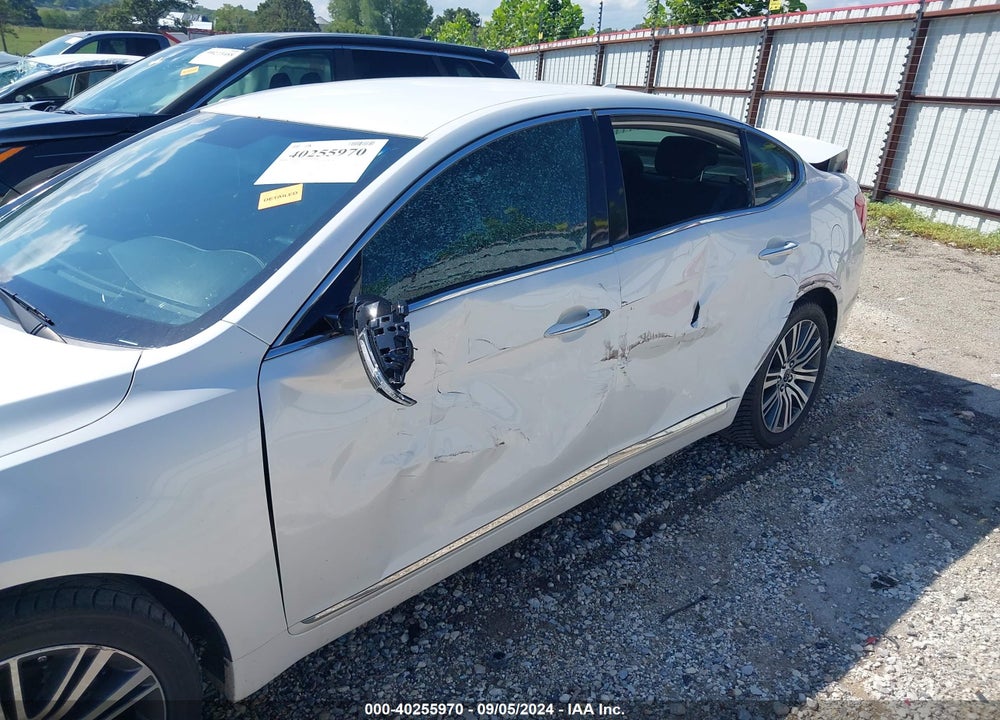 2014 KIA CADENZA PREMIUM VIN: KNALN4D78E5134811