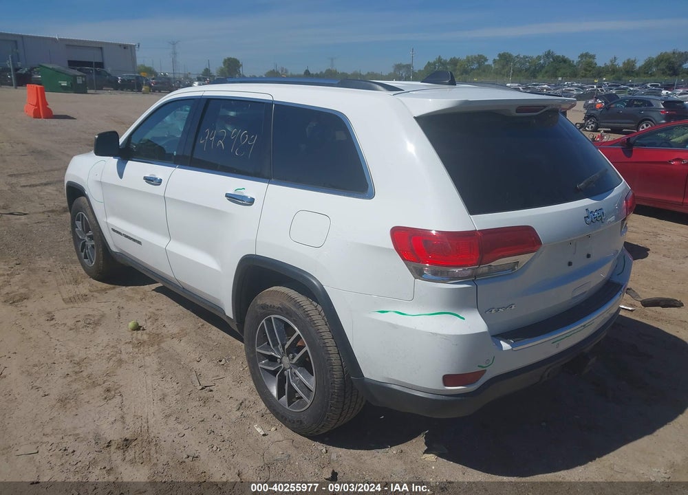 2017 JEEP GRAND CHEROKEE LIMITED 4X4 VIN: 1C4RJFBG4HC942984