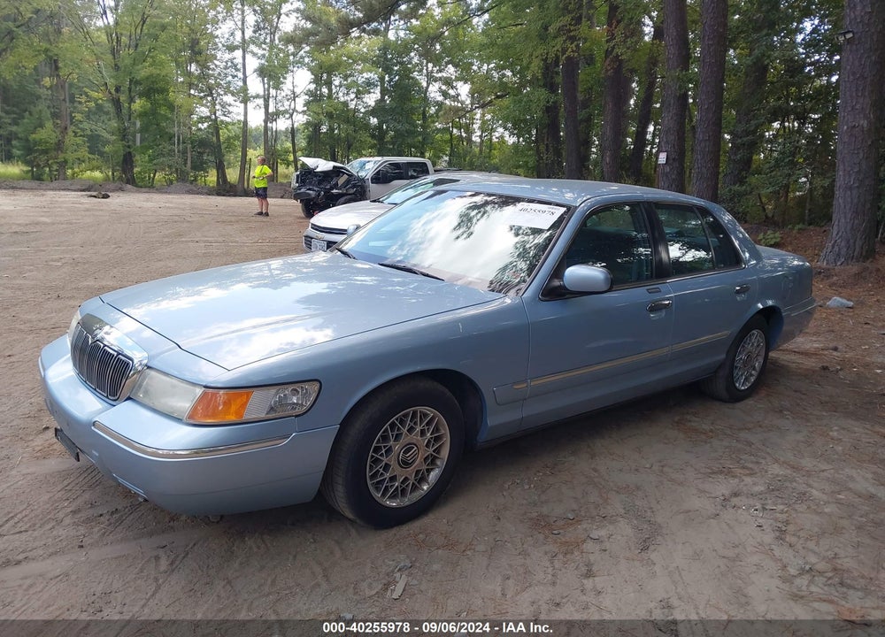1999 MERCURY GRAND MARQUIS GS VIN: 2MEFM74W4XX710177