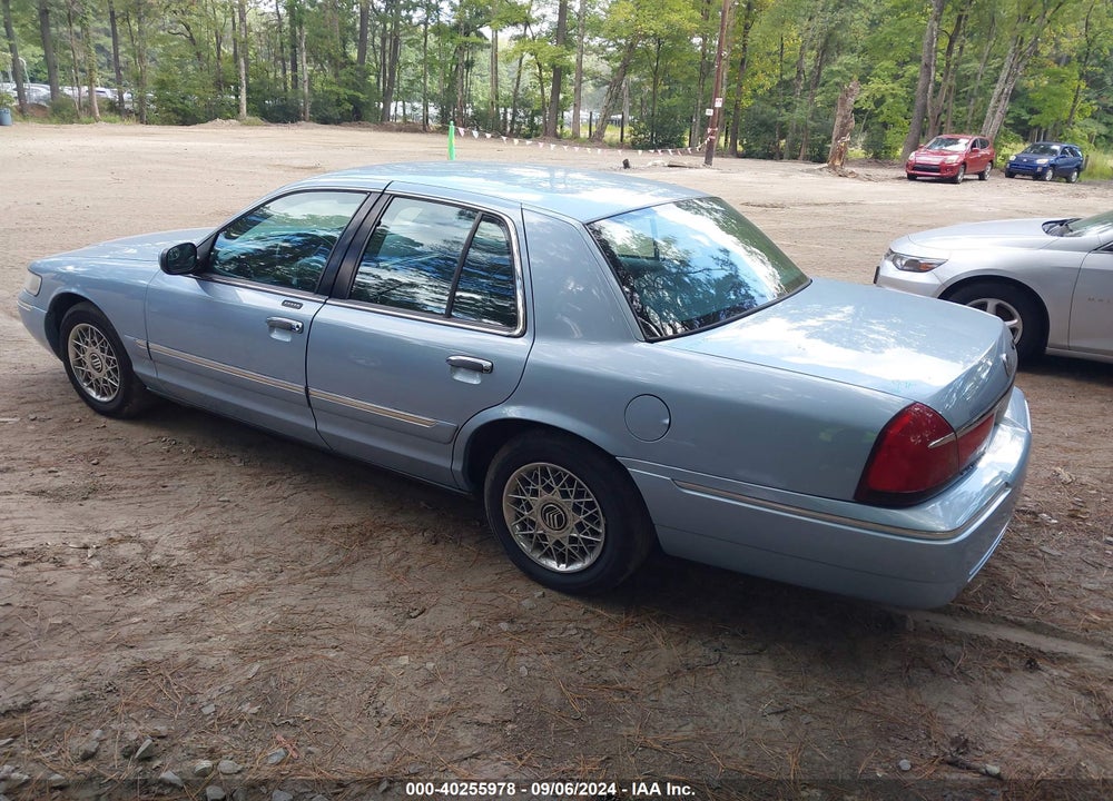 1999 MERCURY GRAND MARQUIS GS VIN: 2MEFM74W4XX710177