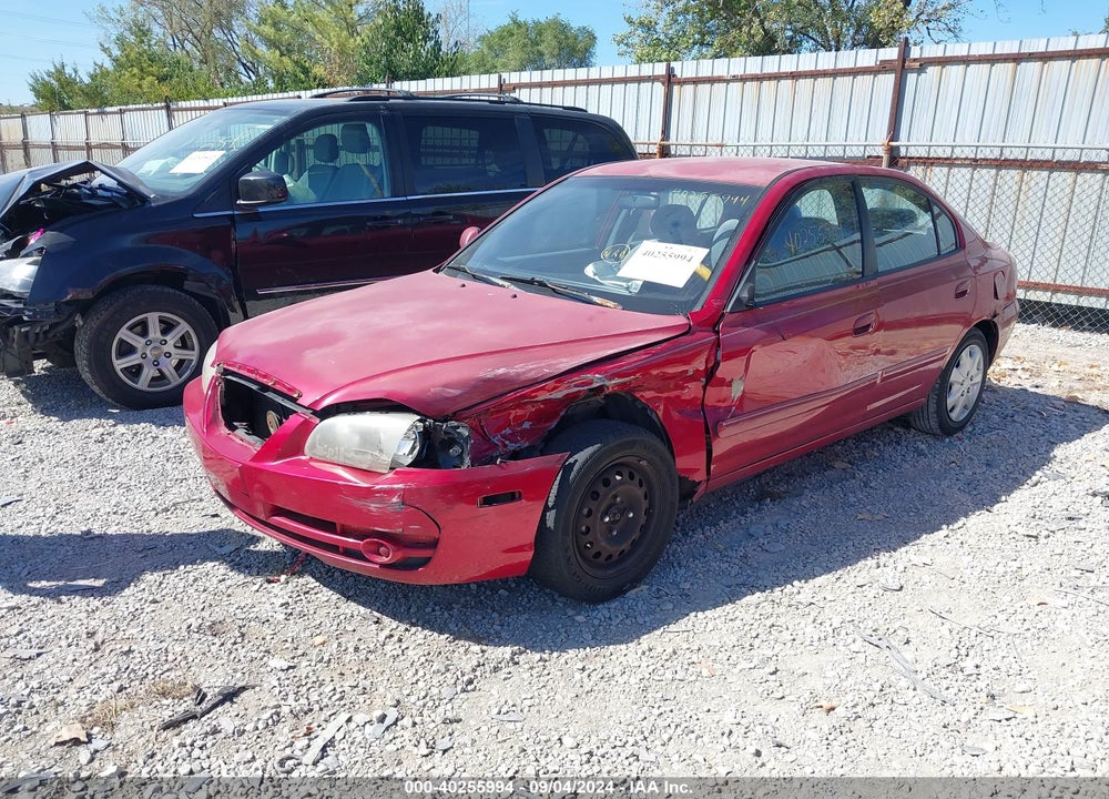 2005 HYUNDAI ELANTRA GLS/GT VIN: KMHDN46D65U000424
