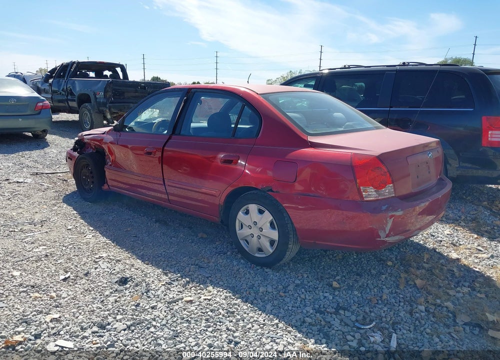 2005 HYUNDAI ELANTRA GLS/GT VIN: KMHDN46D65U000424