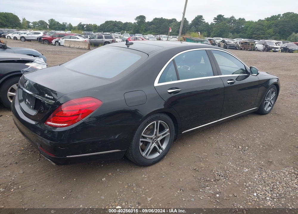 2016 MERCEDES-BENZ S 550 4MATIC VIN: WDDUG8FB6GA215428