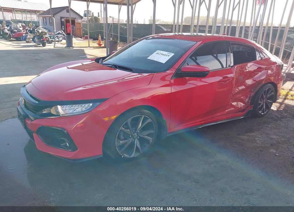 2018 HONDA CIVIC SPORT TOURING VIN: SHHFK7H97JU433087