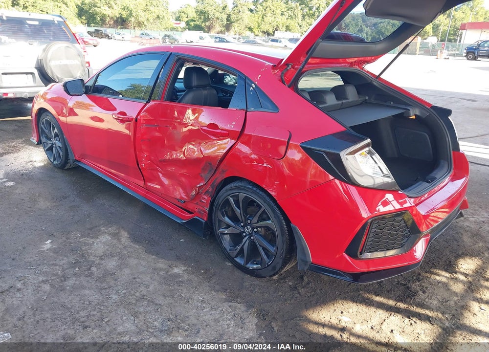 2018 HONDA CIVIC SPORT TOURING VIN: SHHFK7H97JU433087