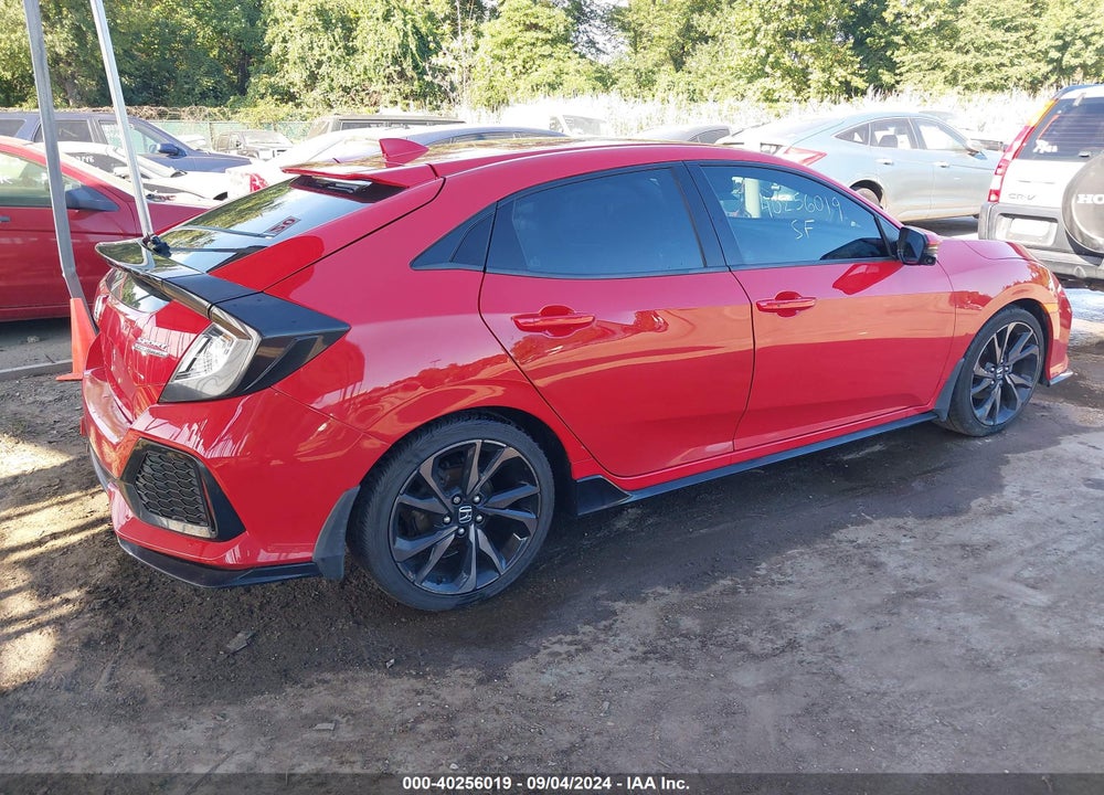 2018 HONDA CIVIC SPORT TOURING VIN: SHHFK7H97JU433087