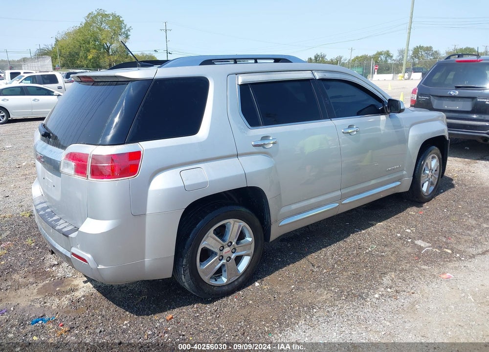 2013 GMC TERRAIN DENALI VIN: 2GKALYEK4D6312201
