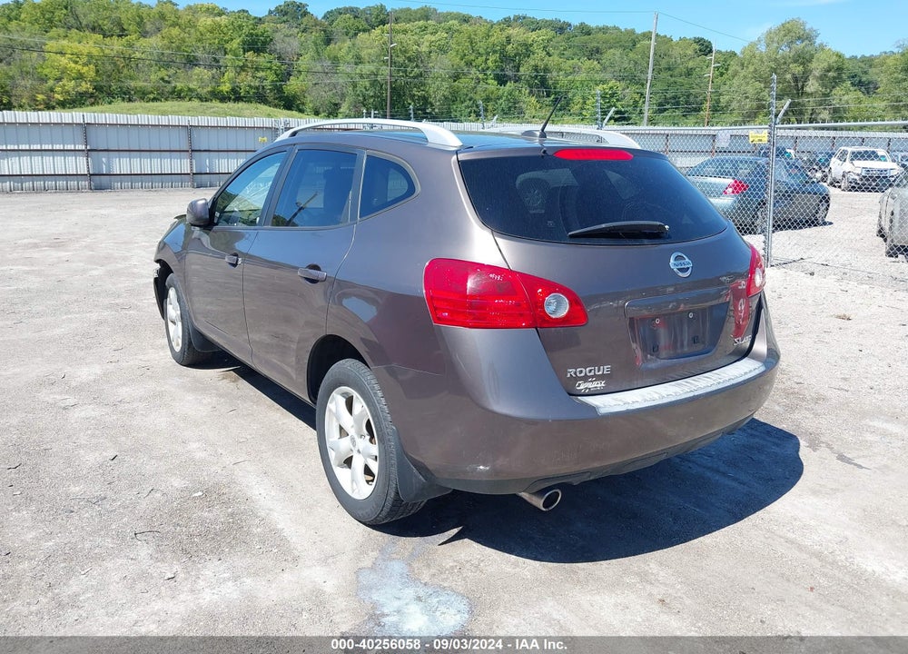 2008 NISSAN ROGUE SL VIN: JN8AS58VX8W102883