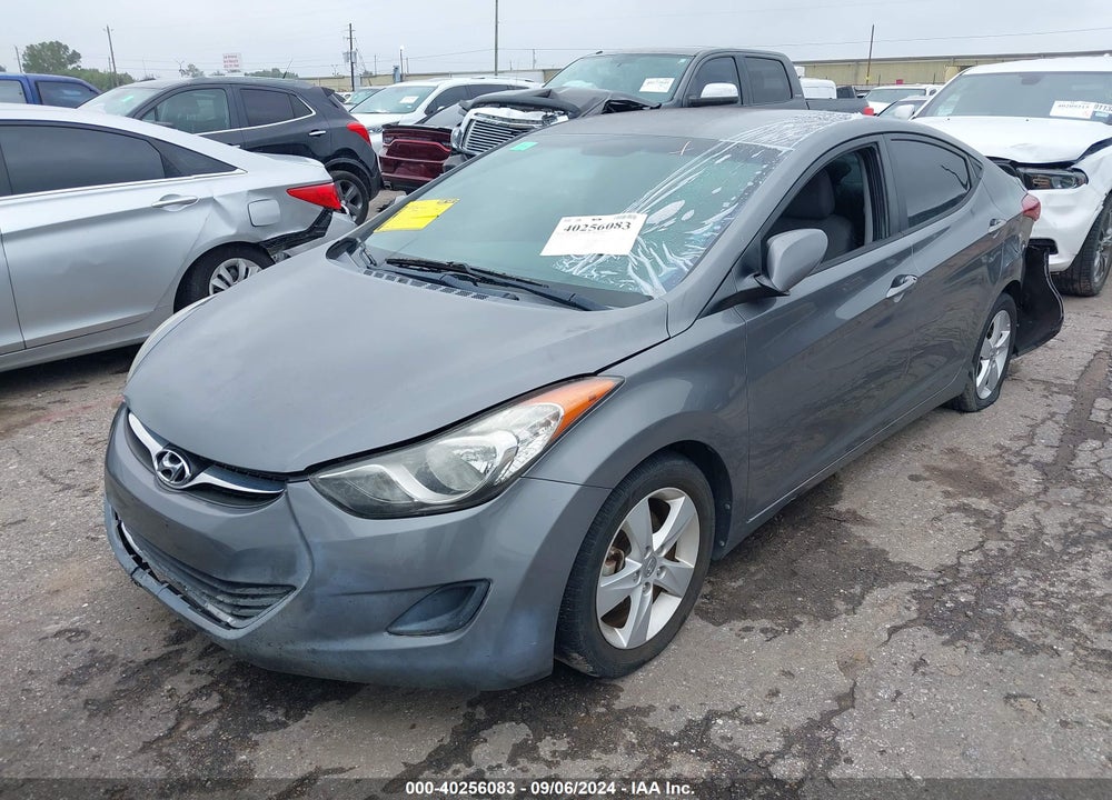 2013 HYUNDAI ELANTRA GLS VIN: 5NPDH4AE2DH367793