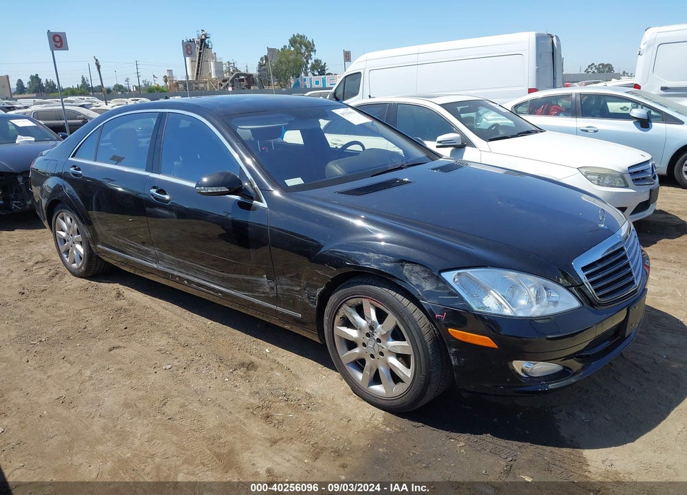 2007 MERCEDES-BENZ S 550 VIN: WDDNG71X87A055862