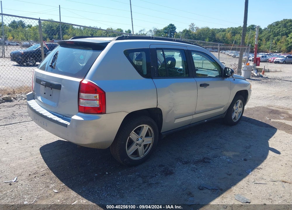 2008 JEEP COMPASS SPORT VIN: 1J8FT47W88D551597
