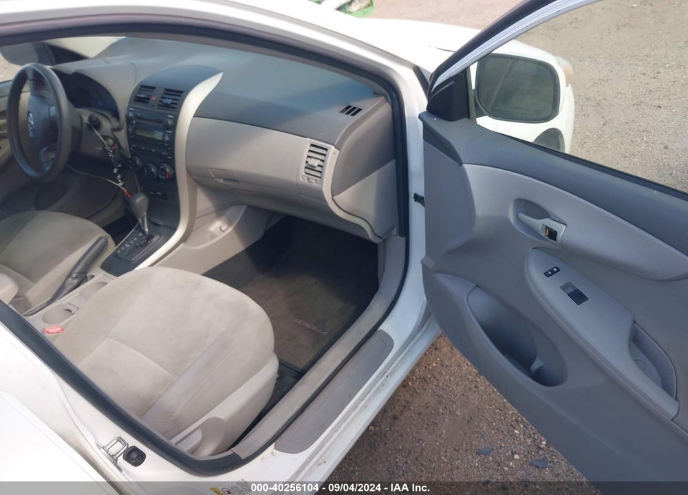 2009 TOYOTA COROLLA LE VIN: 2T1BU40E09C114115