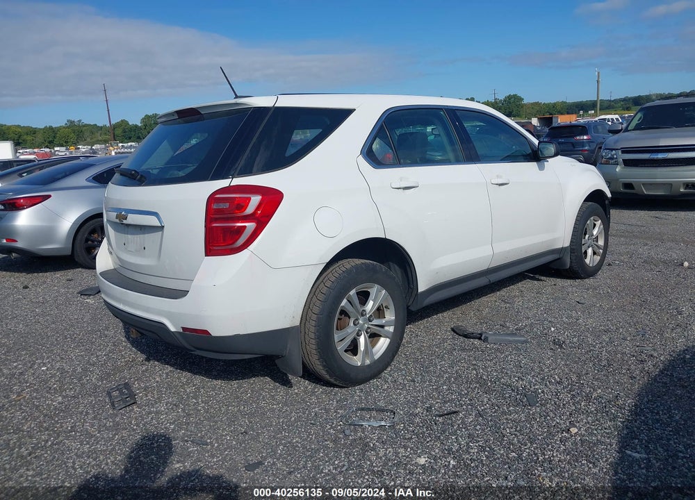 2017 CHEVROLET EQUINOX LS VIN: 2GNALBEK6H1547363