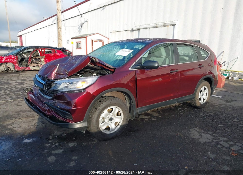 2015 HONDA CR-V LX VIN: 2HKRM4H35FH629976