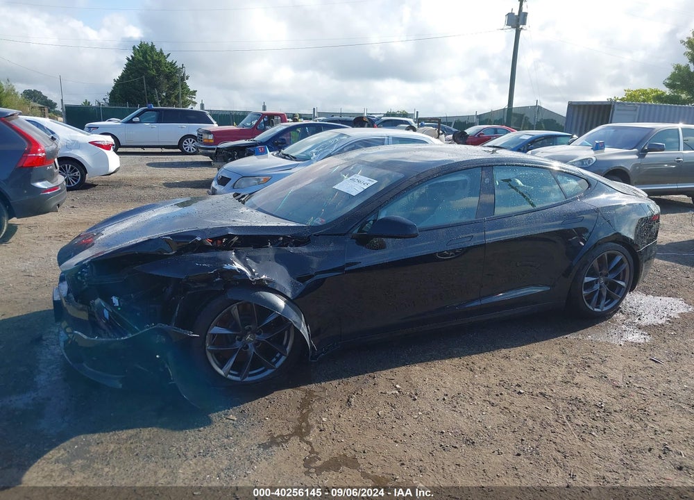 2022 TESLA MODEL S PLAID TRI MOTOR ALL-WHEEL DRIVE VIN: 5YJSA1E64NF486989