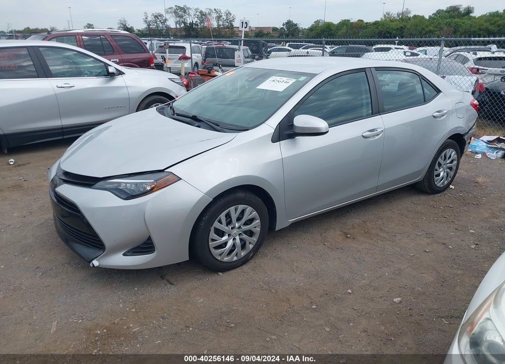 2019 TOYOTA COROLLA LE VIN: 5YFBURHE7KP944162