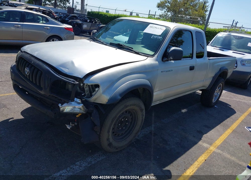 2001 TOYOTA TACOMA PRERUNNER V6 VIN: 5TESN92N61Z729595