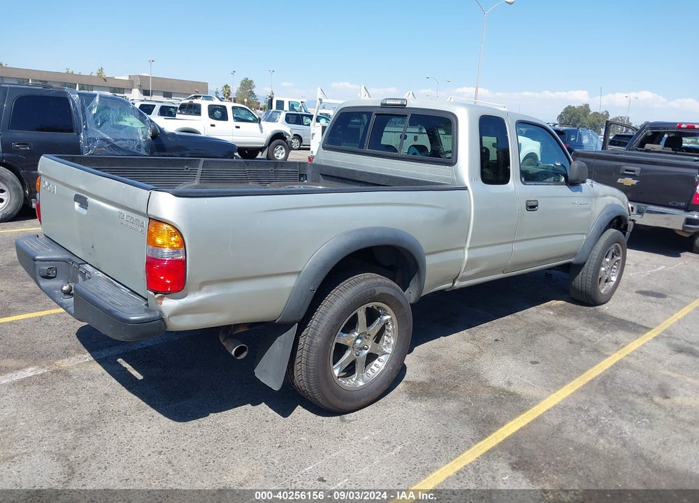 2001 TOYOTA TACOMA PRERUNNER V6 VIN: 5TESN92N61Z729595