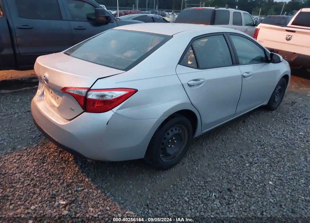 2016 TOYOTA COROLLA LE VIN: 5YFBURHE2GP396885